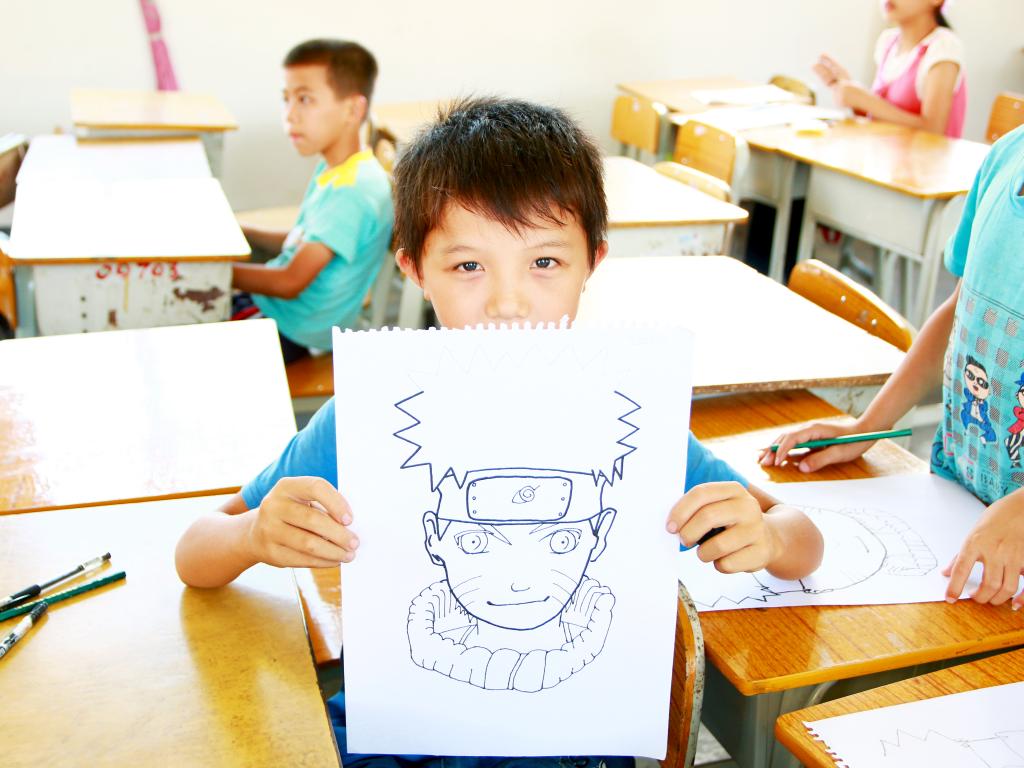 你用画笔 描绘心中的模样